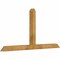 Ekena Millwork Portland Rough Sawn Timber Gable Bracket, Western Red Cedar, 72"W x 36"H x 4"D x 4"F, 12/12 Pitch GBW072X36X0404POR00RWR - alternate 5